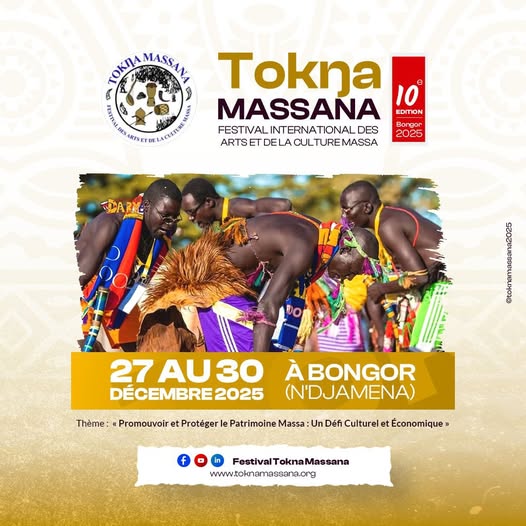Tchad : Bongor vibrera au rythme du Festival International des Arts et de la Culture Massa "Tokna Massana" en décembre 2025