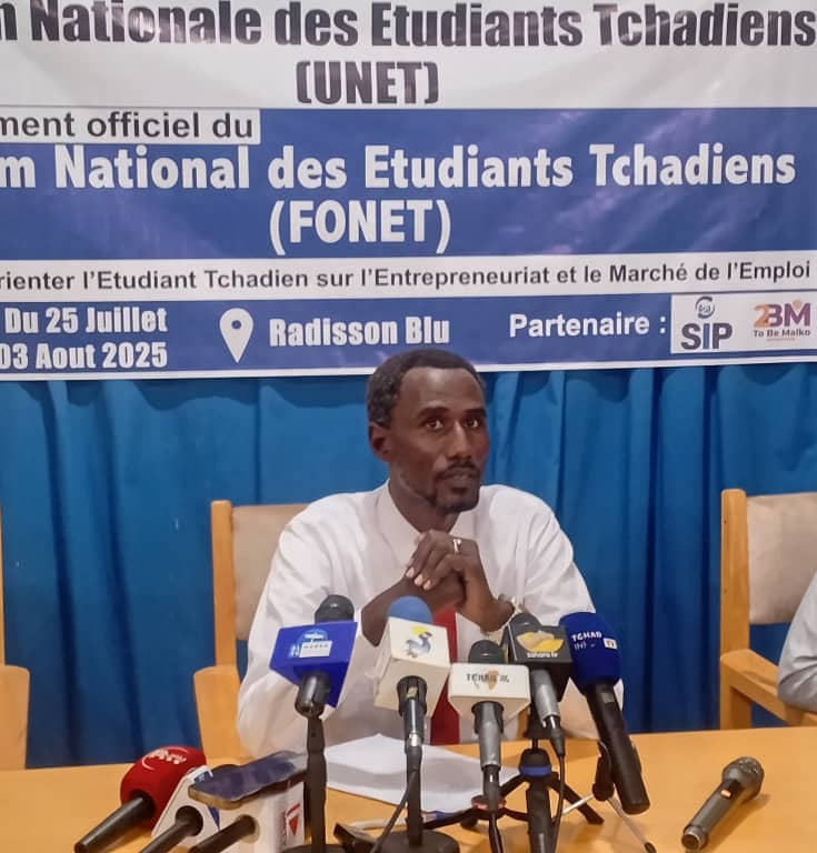 Forum national des étudiants : l’UNET mobilise la jeunesse tchadienne autour de l’entrepreneuriat et de l’emploi