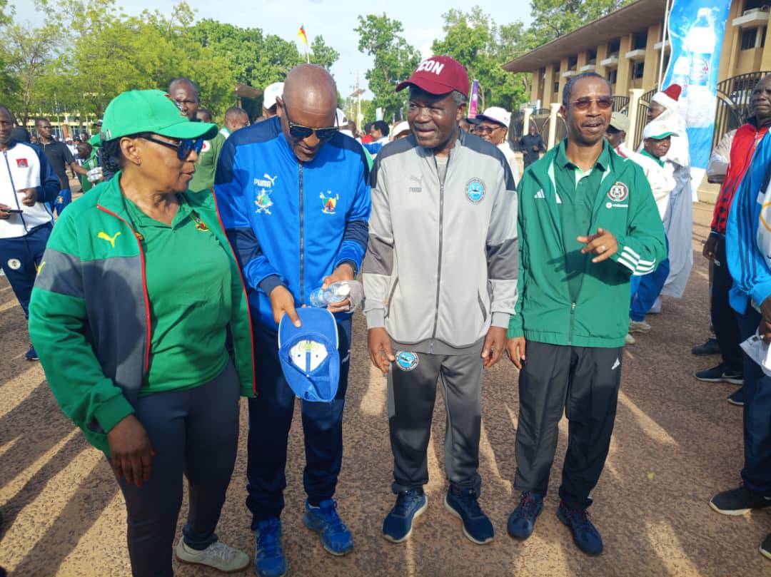 Cameroun - Garoua : Marche sportive à Garoua en prélude à la Fête de l'Unité
