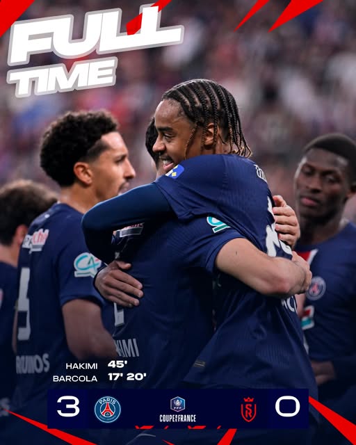Football : Le Paris Saint-Germain remporte sa 16e Coupe de France !