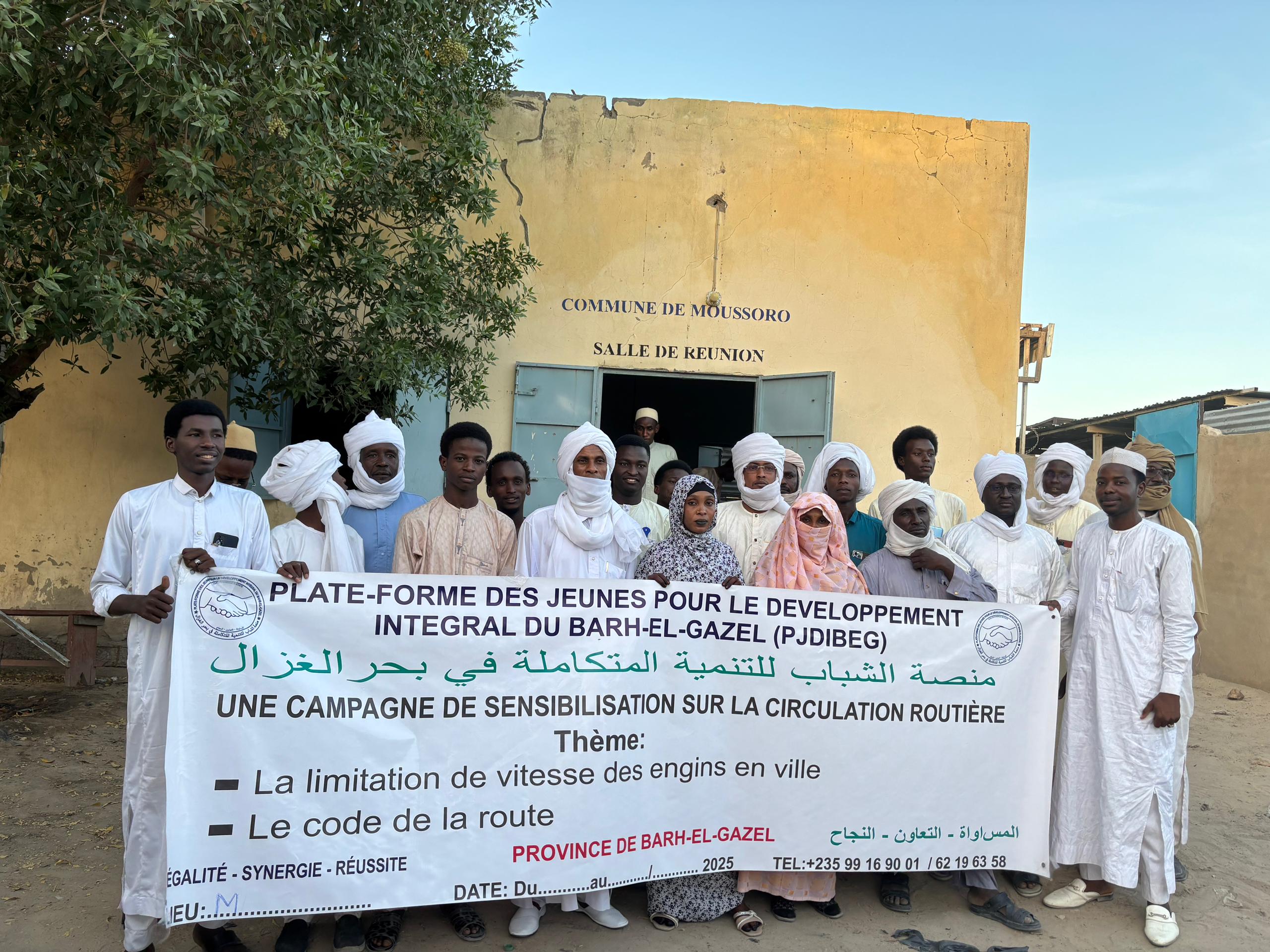 Tchad : Moussoro se mobilise pour la sécurité routière et la limitation de vitesse