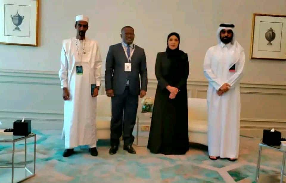 Tchad : le président de la CNDH reçu en audience par son homologue du Qatar