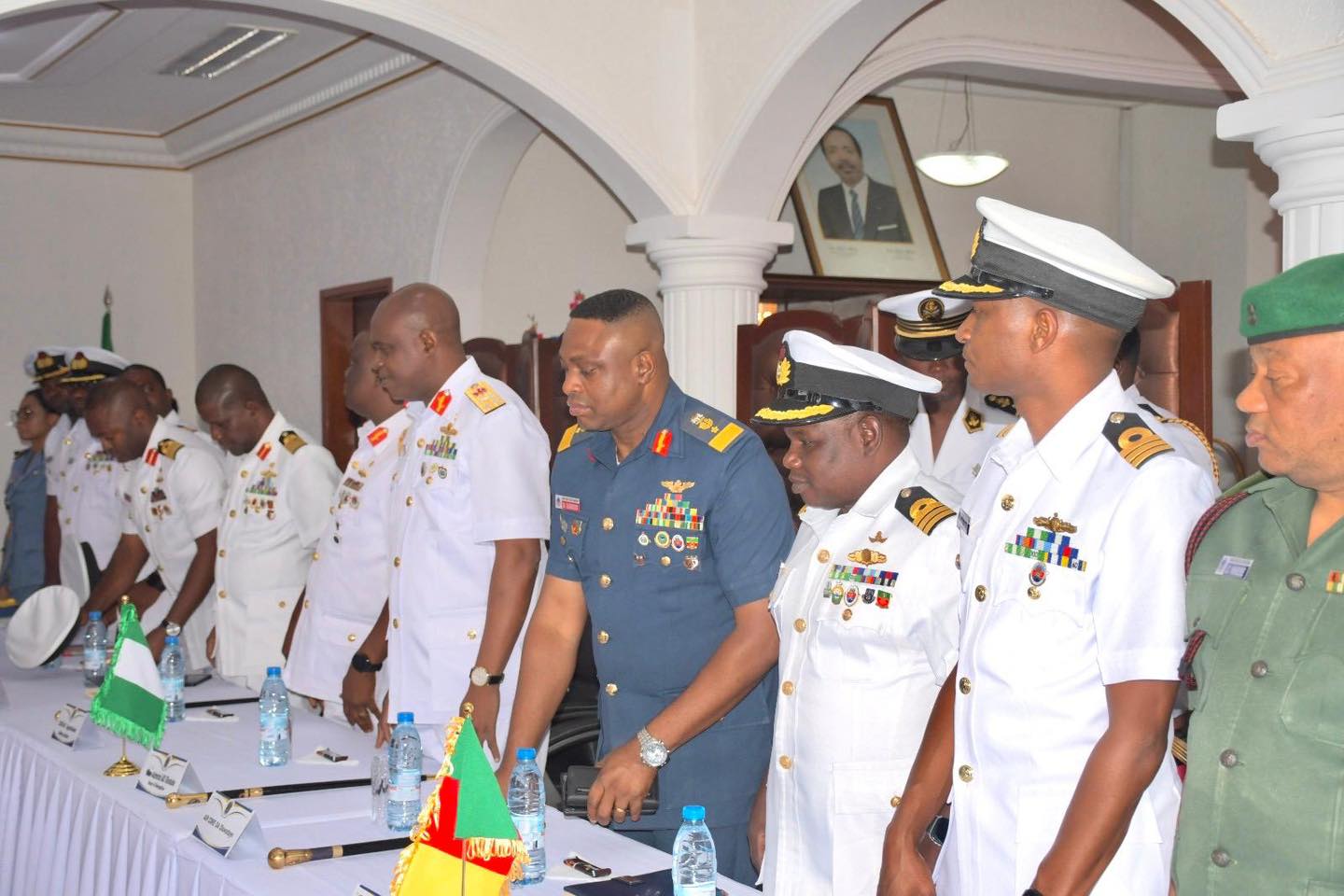 Cameroun : L'État-Major de la Marine reçoit l'École de Guerre Navale Nigériane