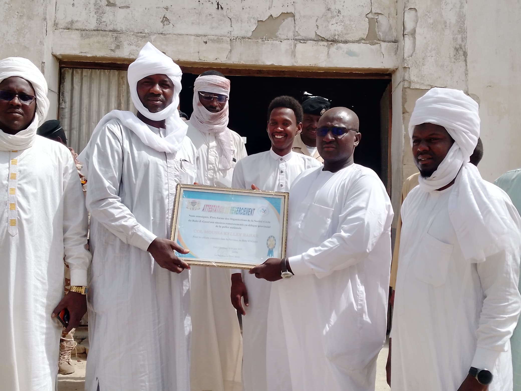 Tchad : Le Délégué Provincial de Police de Moussoro honoré pour son engagement en faveur de la paix