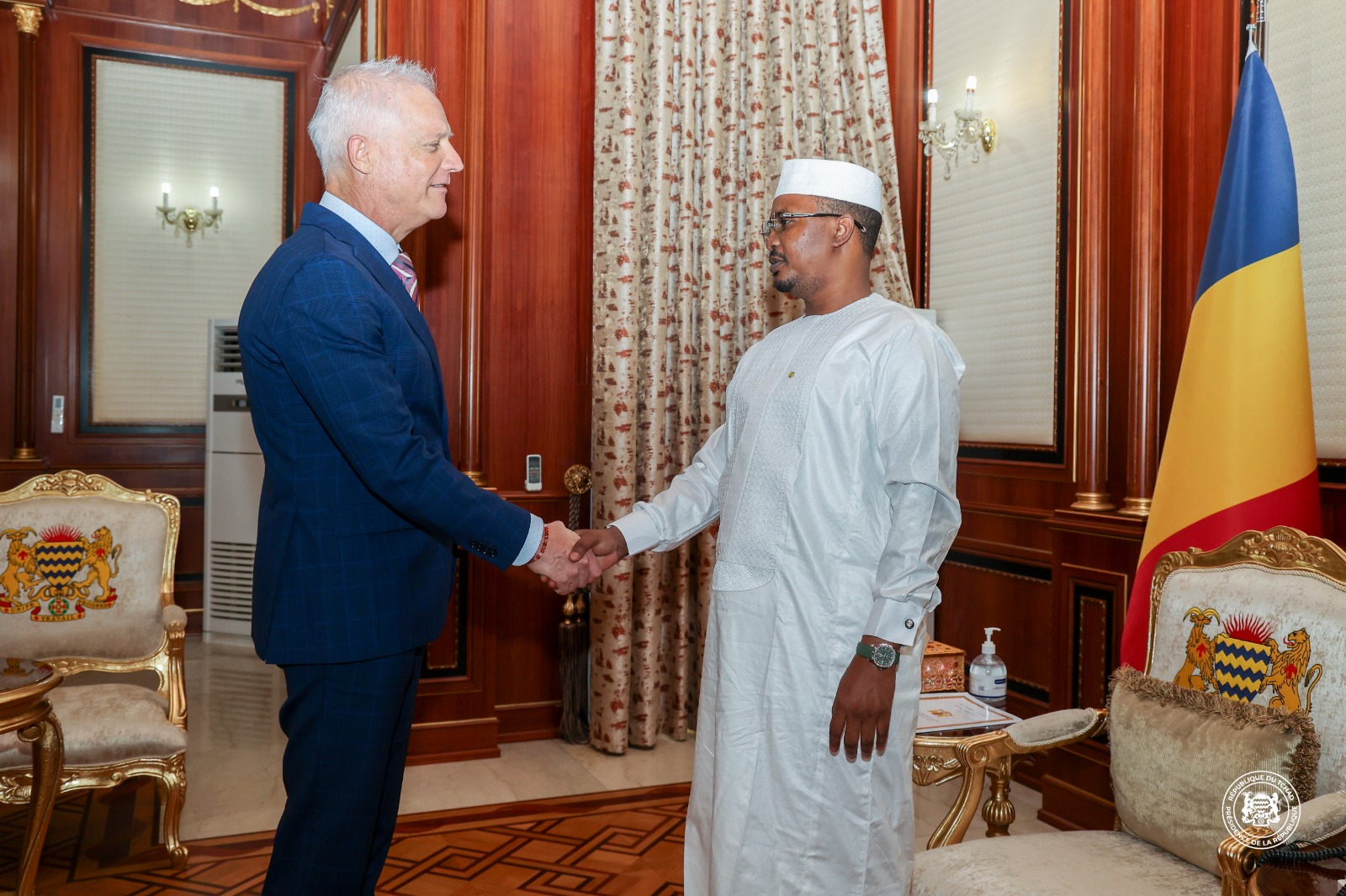 Tchad : une délégation suisse reçue par le chef de l’Etat Mahamat Idriss Deby Itno