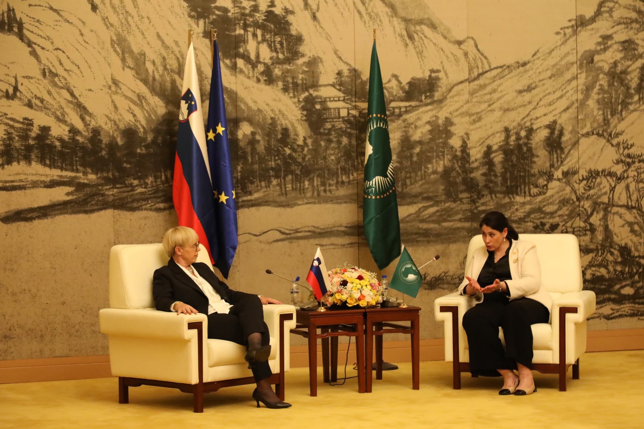 Union Africaine : la présidente de Slovénie visite le siège pour renforcer les liens sur le multilatéralisme