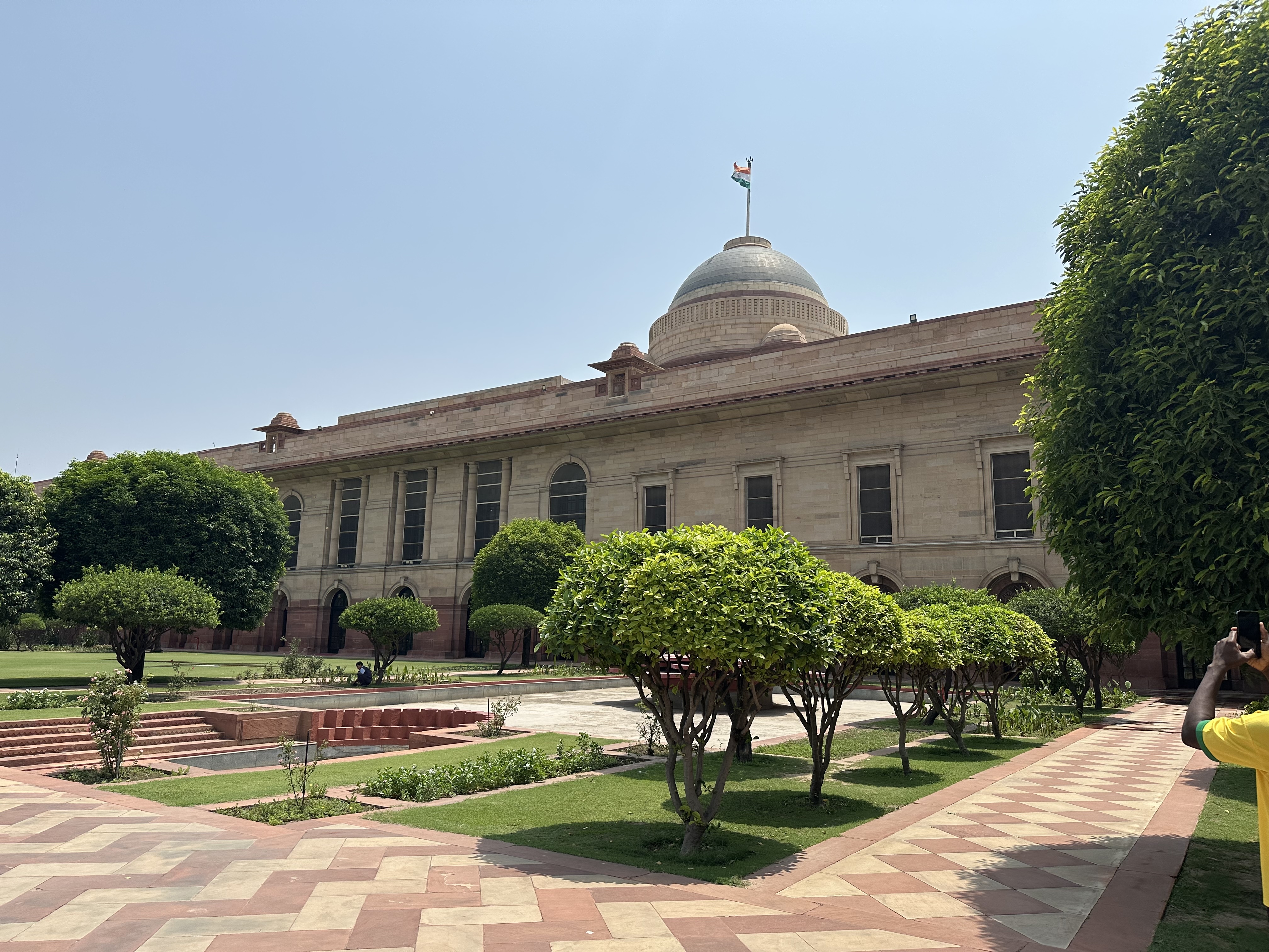 Immersion in the heart of the Rashtrapati Bhavan: a visit to the pinnacle of Indian institutional elegance