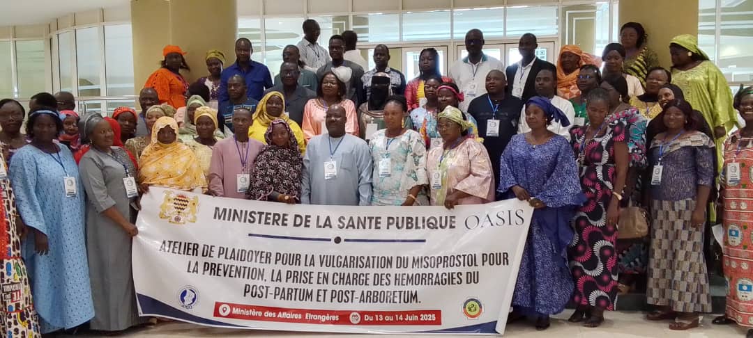 Tchad : OASIS organise un atelier sur le misoprostol pour réduire la mortalité maternelle