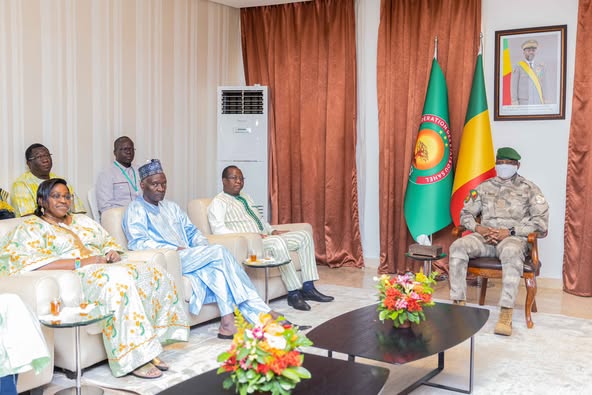 Mali : Le Président de la Transition reçoit les Ministres de l'Enseignement supérieur de l'AES