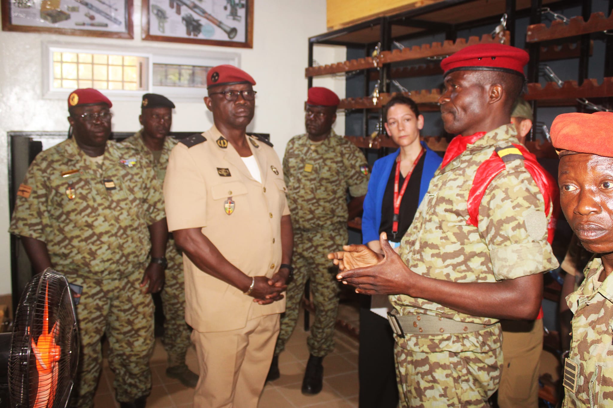 RCA : le 3ème Bataillon d’Infanterie Territorial se dote d’une armurerie aux normes internationales