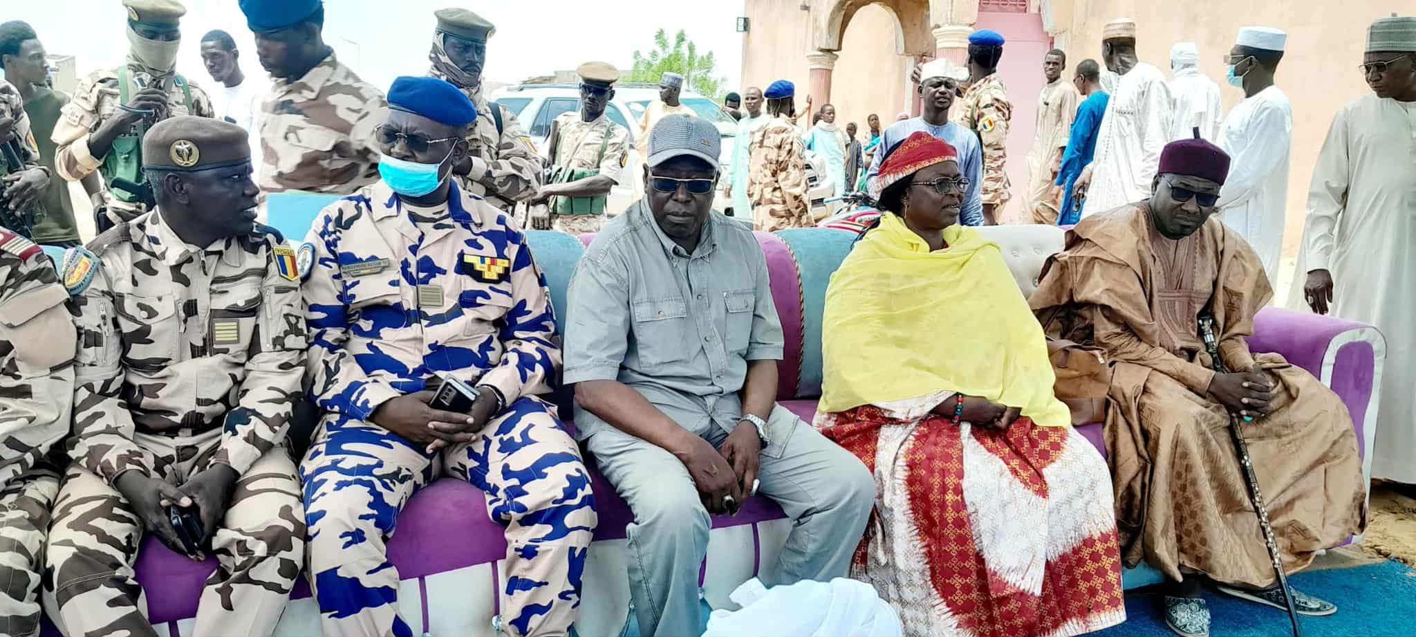 Tchad : Mme Amina Kodjiana sur le terrain pour résoudre un conflit entre délégués des quartiers Harangadji 1 et 2