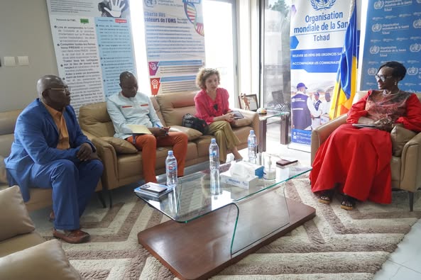 Tchad : L'OMS et le programme VNU renforcent leur collaboration pour la santé et le développement