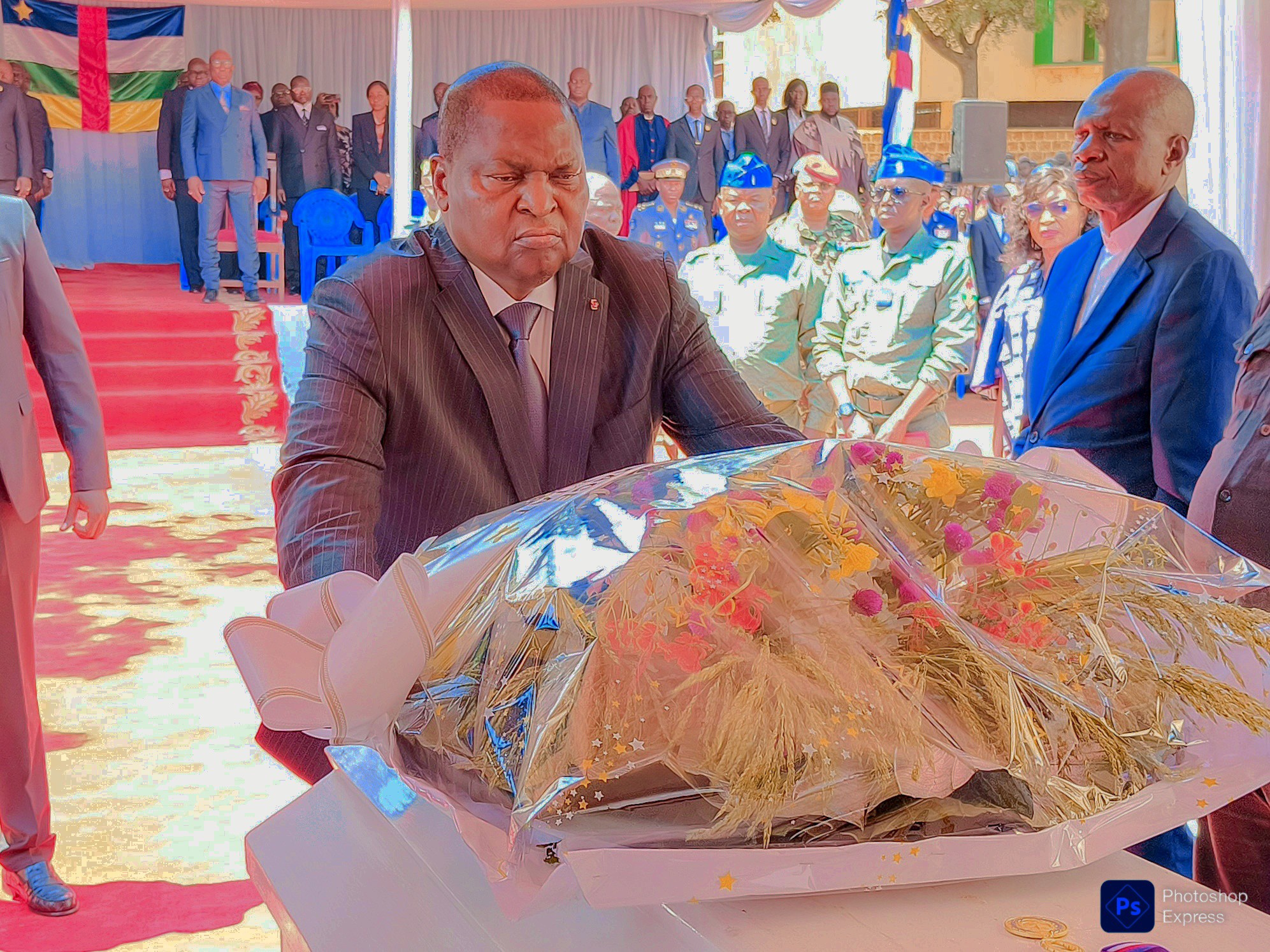 RCA : hommages de la Nation au Dr Mandy René du Centre du Lycée Barthélémy Boganda