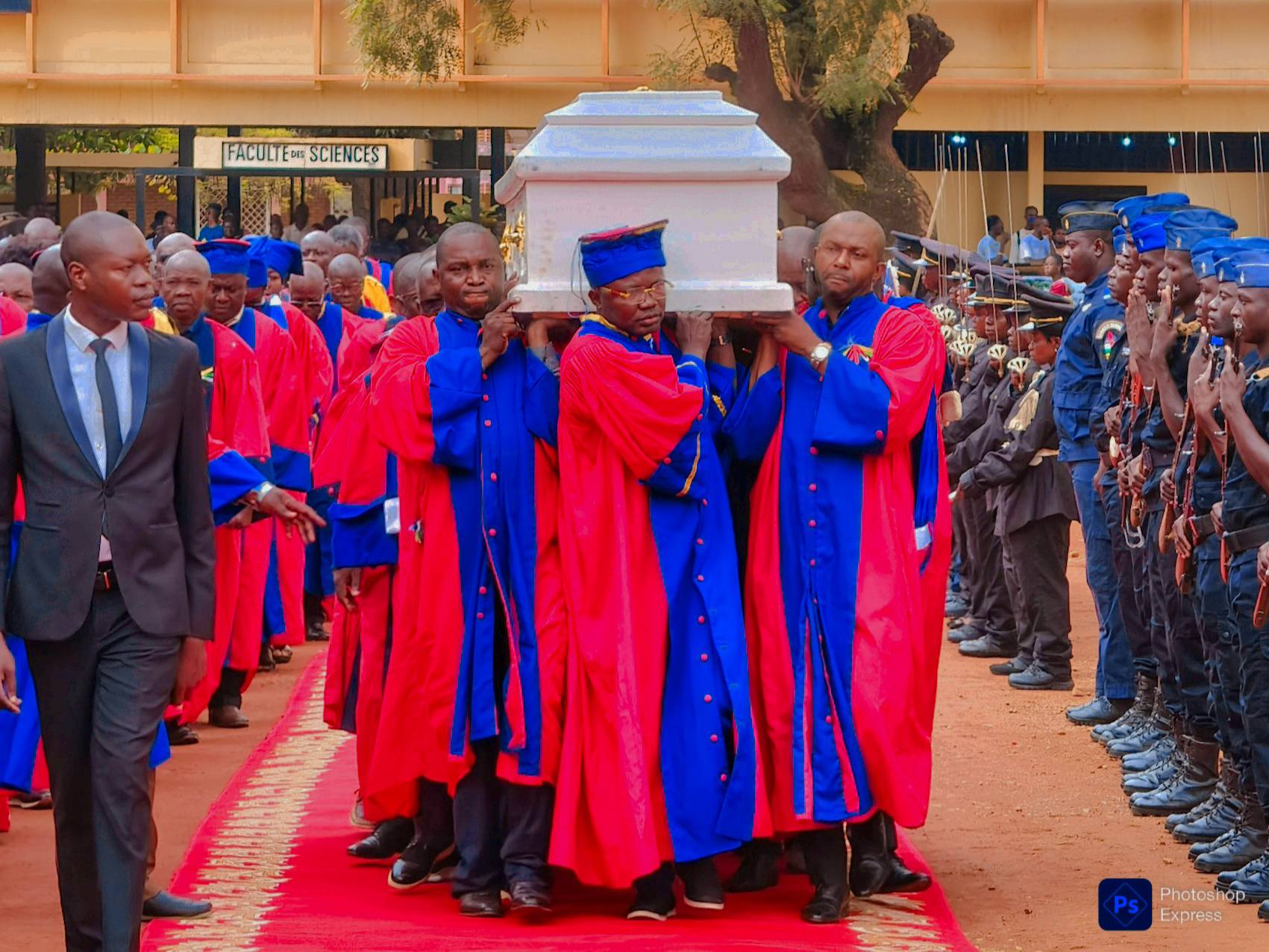 RCA : hommages de la Nation au Dr Mandy René du Centre du Lycée Barthélémy Boganda