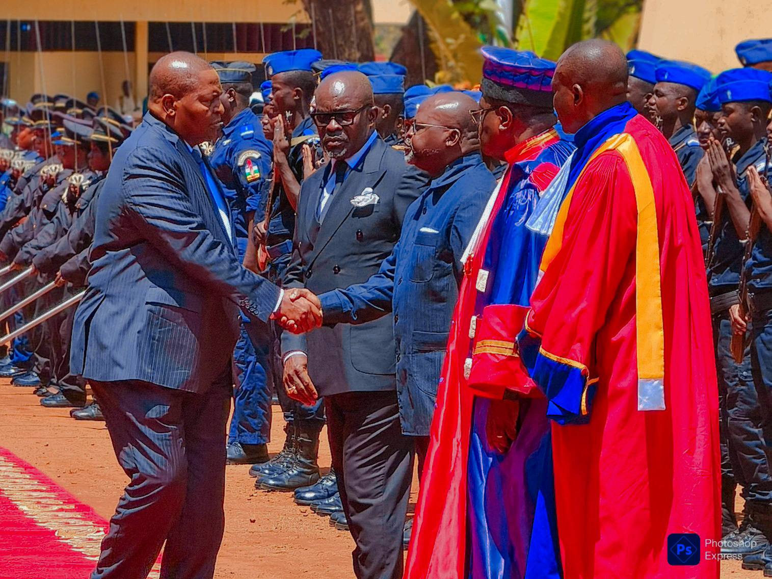 RCA : hommages de la Nation au Dr Mandy René du Centre du Lycée Barthélémy Boganda