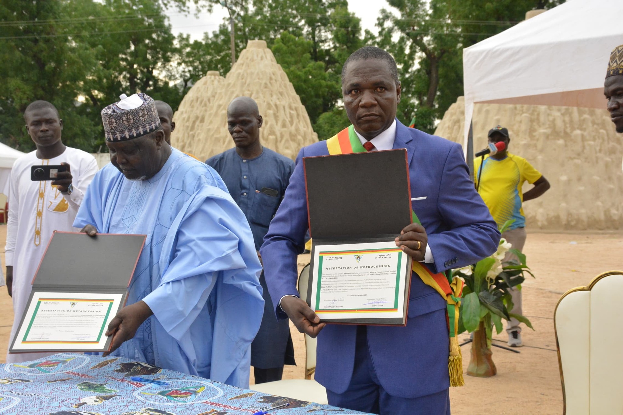 Cameroun - Maroua : Les Musgum cèdent leurs emblématiques cases en obus à la mairie