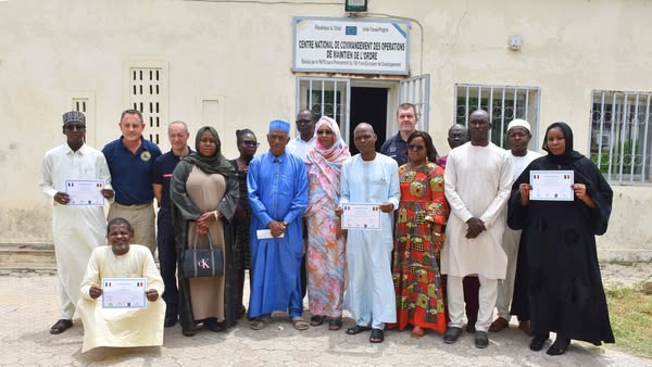 Tchad : La France renforce les capacités de la Protection Civile en gestion de crise