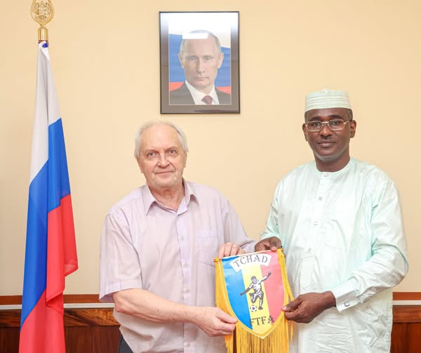 Tchad : La FTFA et l'Ambassadeur de Russie envisagent un partenariat pour le football