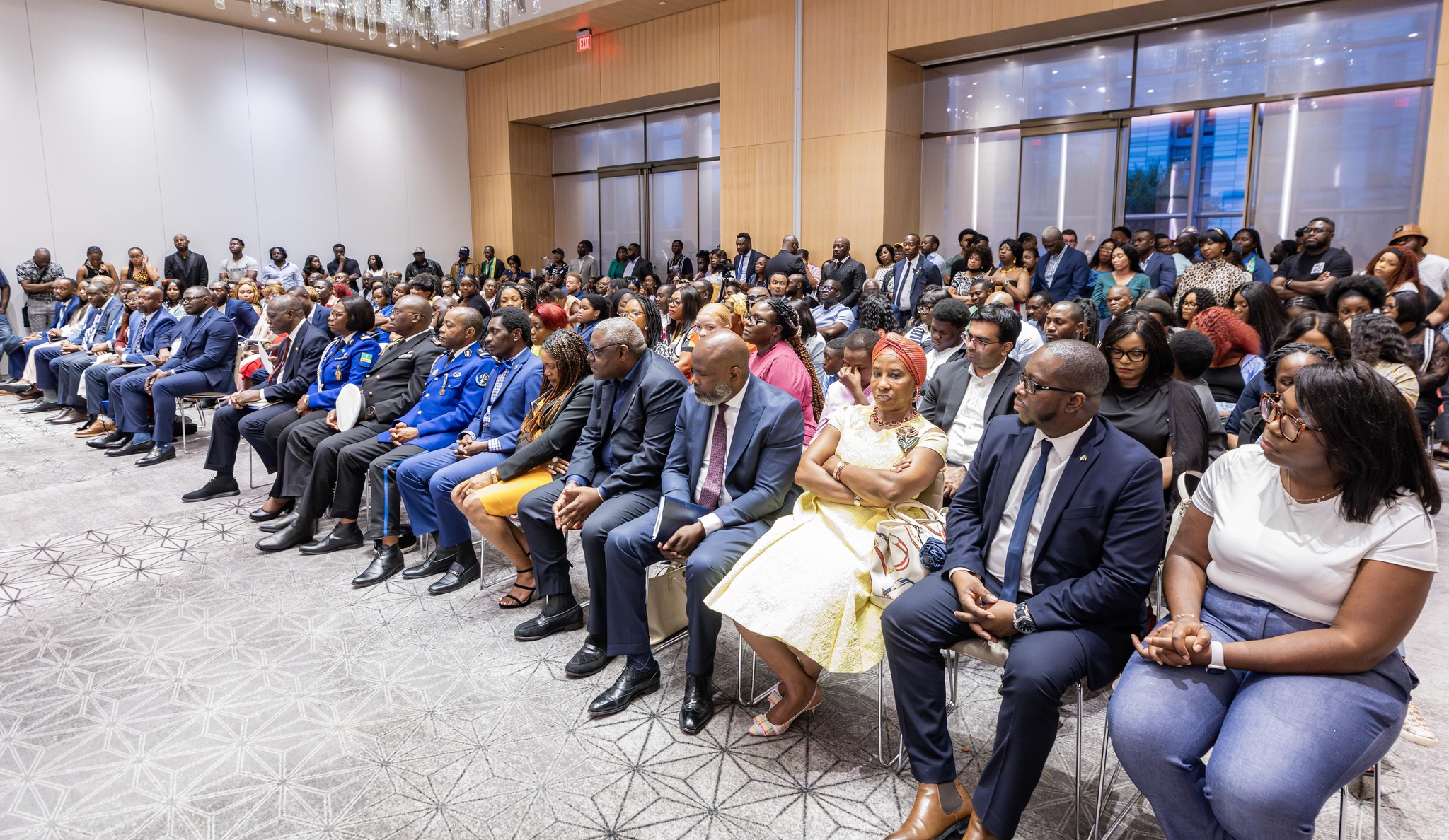 Gabon : le chef de l’État échange avec la communauté gabonaise résidant aux États-Unis