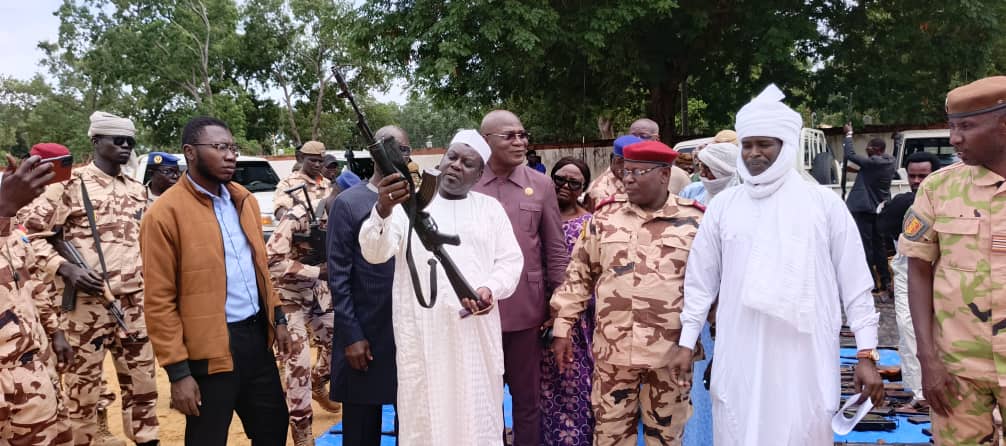 Tchad : 140 armes illégales saisies dans le Moyen-Chari