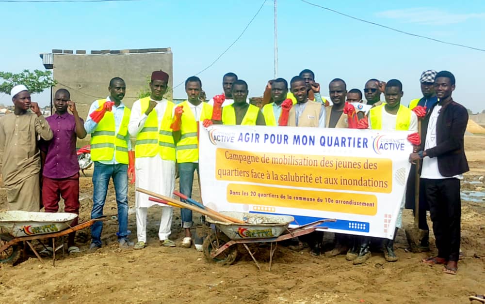 N'Djamena : ​"La Citoyenneté Active" lance la campagne "Agir dans mon quartier" à Fondoré