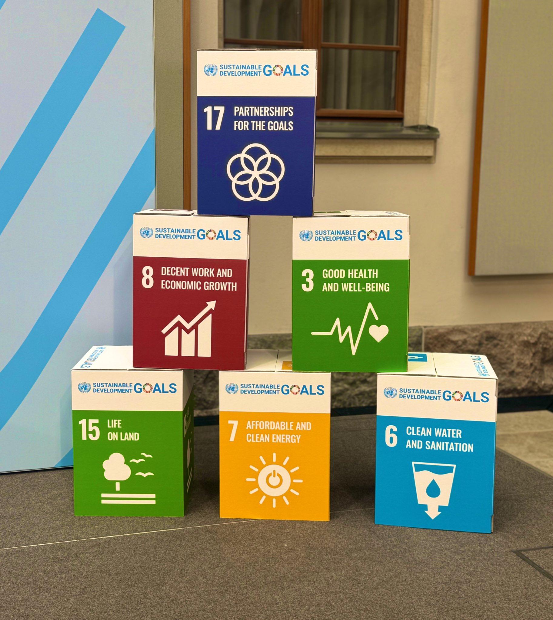 Objectifs de développement durable. Photo : hlpf.un.org