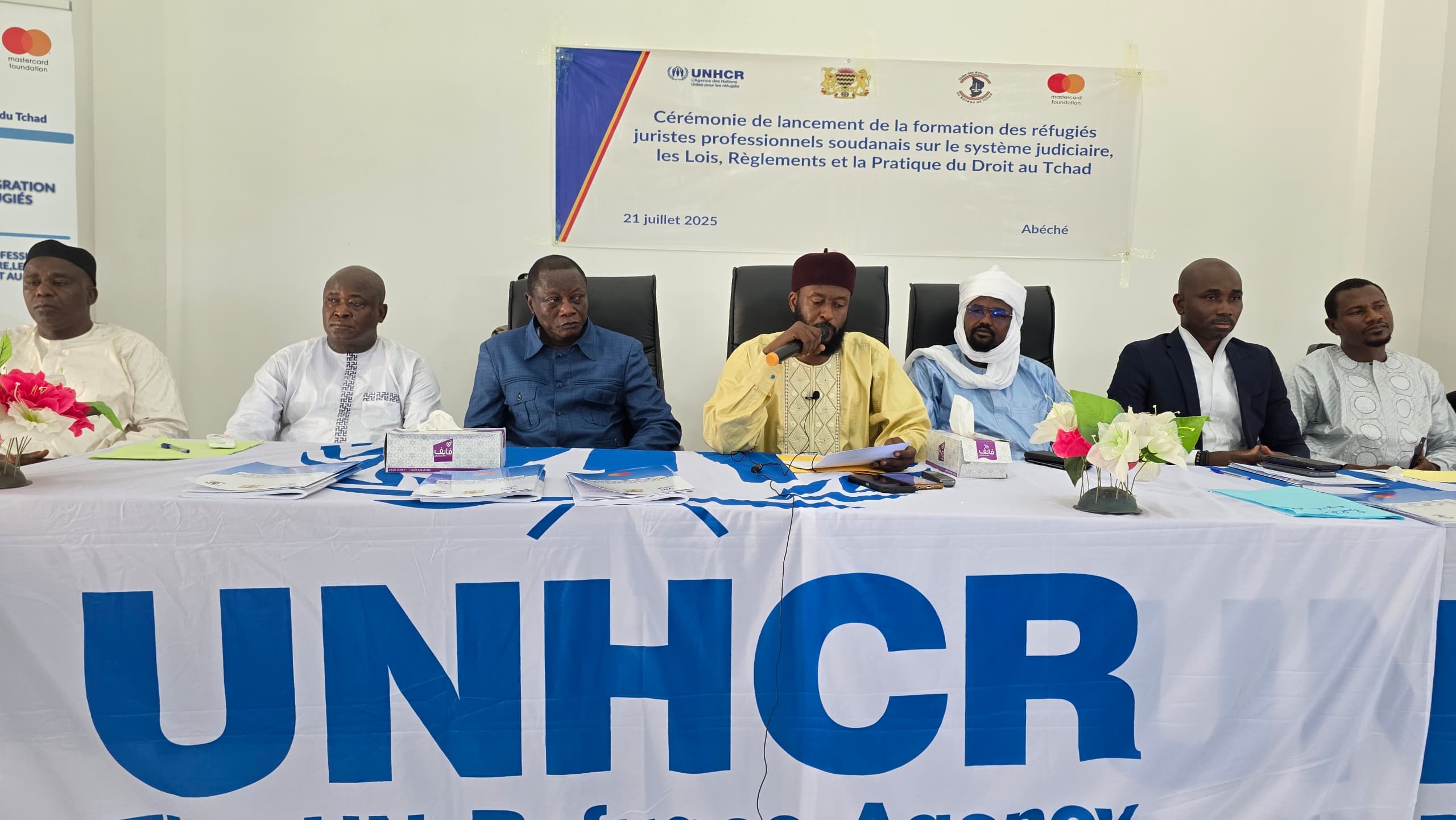 Tchad : Le HCR renforce les capacités des réfugiés Juristes Soudanais