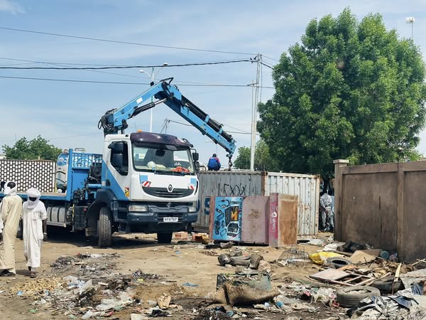 Tchad : Déguerpissement des installations anarchiques devant le siège du CSAI à N'Djaména