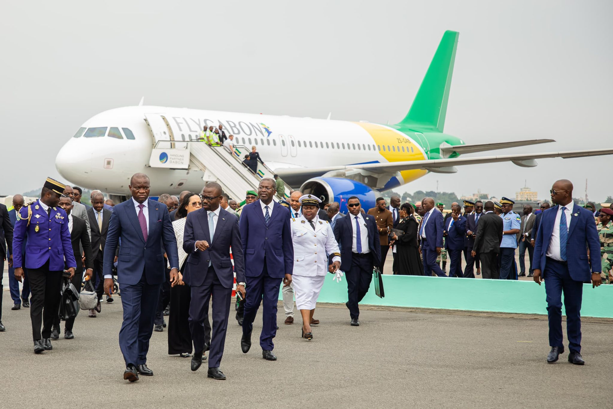 Gabon : la compagnie nationale réceptionne un nouvel Airbus A320