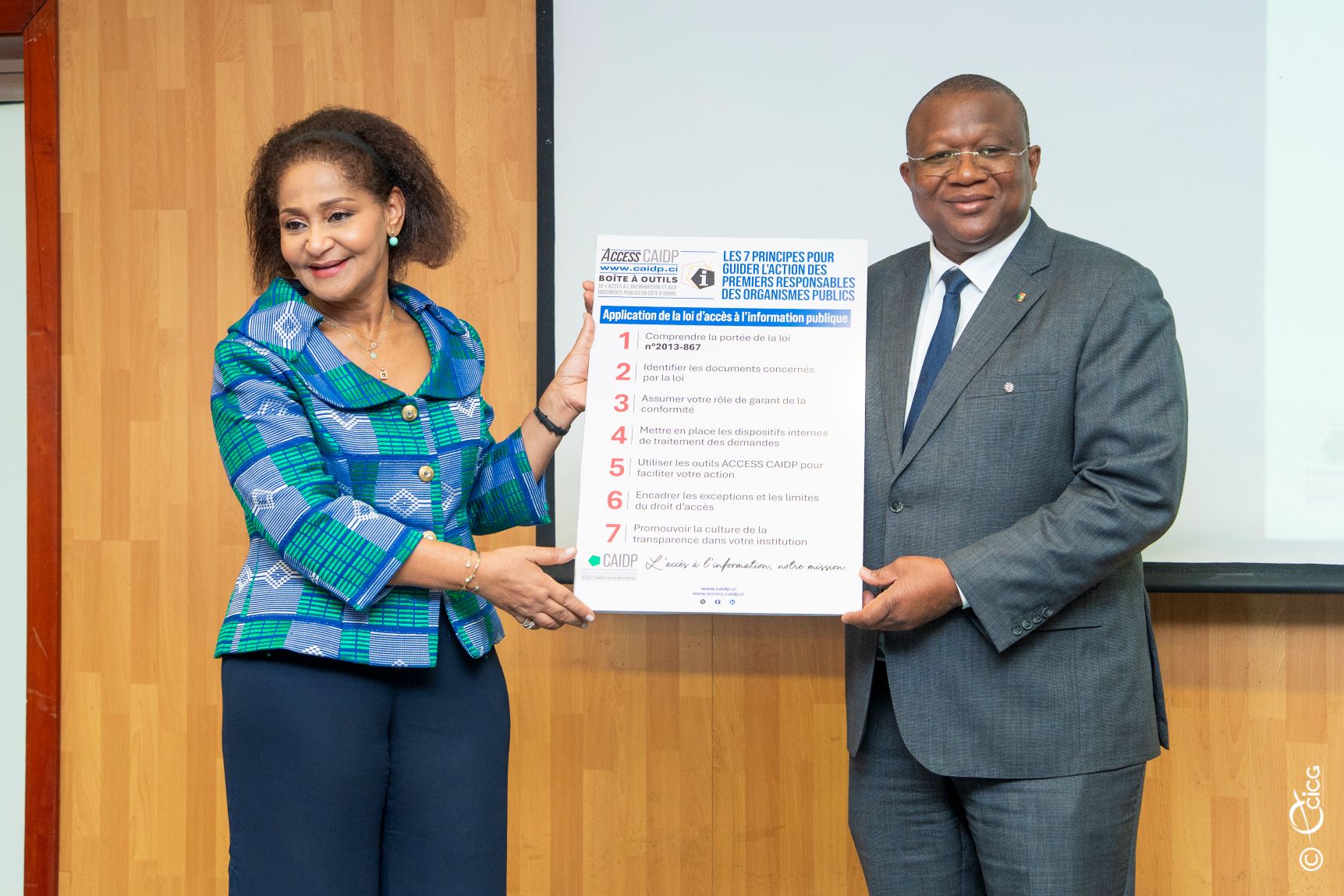 Côte d’Ivoire : Lancement d’ACCESS CAIDP, une plateforme innovante pour un accès transparent à l’information publique