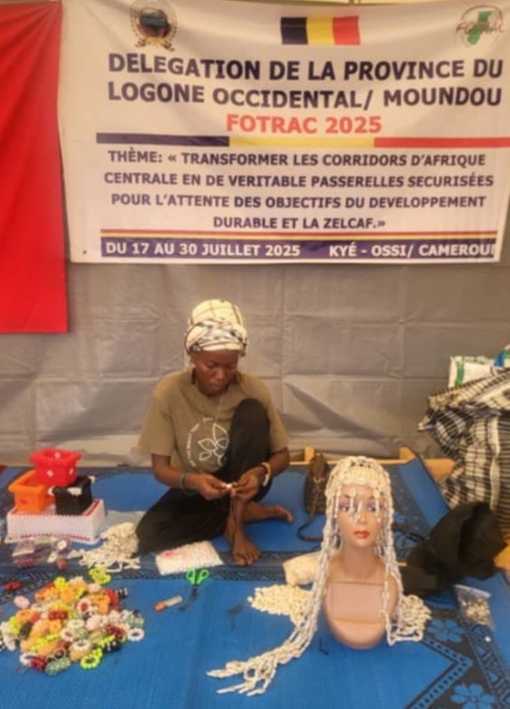 FOTRAC 2025 : les femmes Tchadiennes présentent leur savoir-faire à Kyé-Ossi