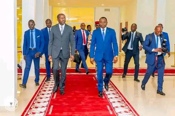Tchad : Visite éclair du Vice-Président gabonais à N'Djamena