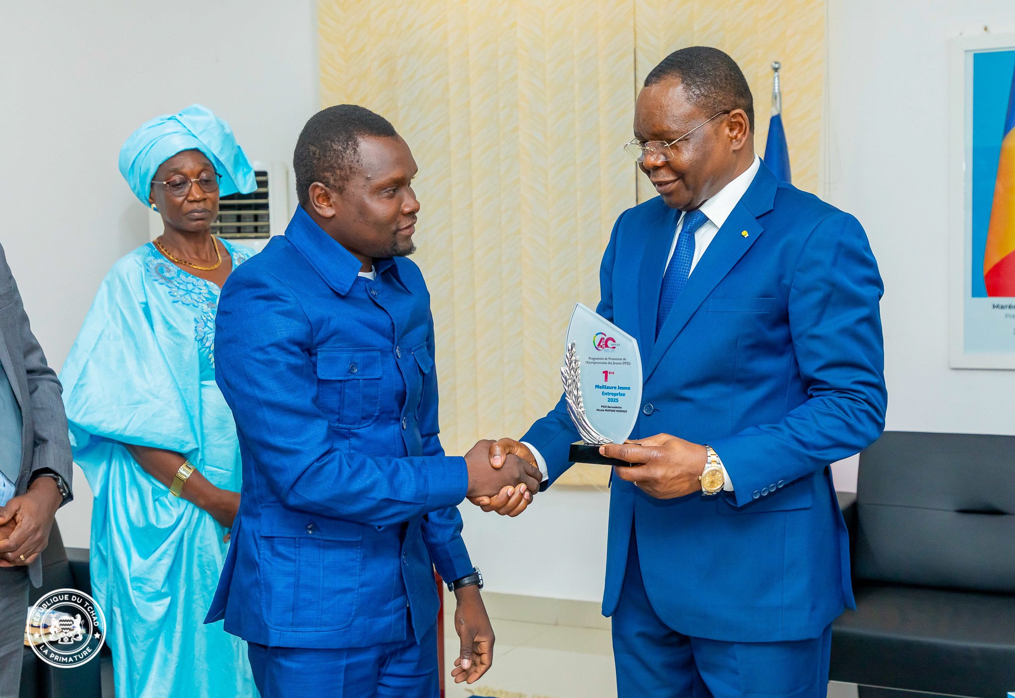 Tchad : l’entrepreneur Bindah Ndigaotabet Ghislain sacré meilleur entrepreneur international à Rabat