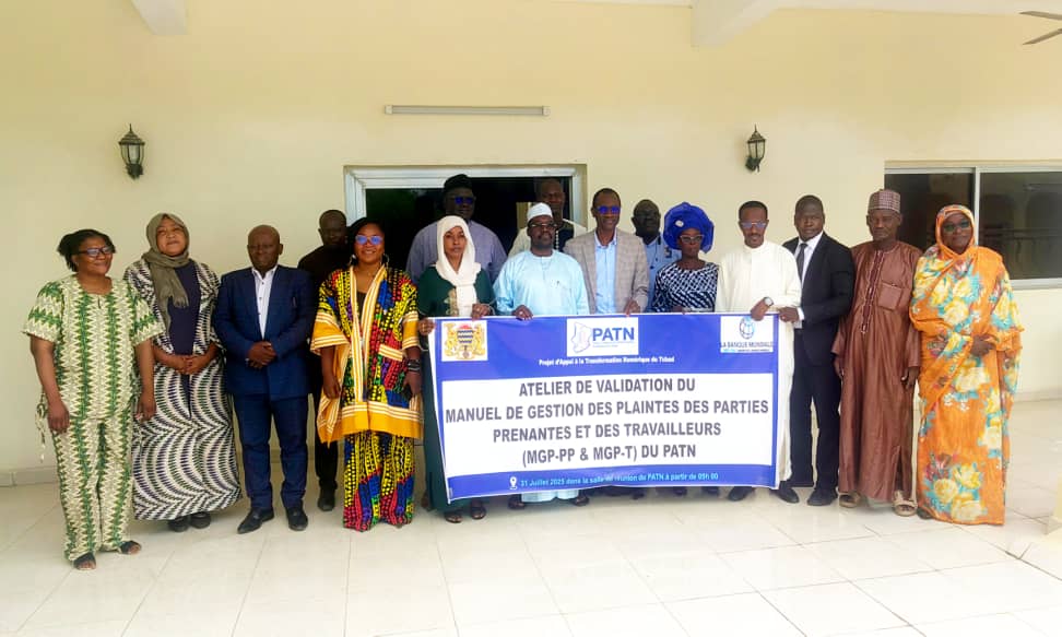 Tchad : atelier de validation du manuel de gestion des plaintes dans le cadre du PATN
