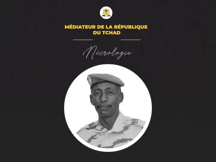 Tchad : Décès de l'Adjudant-Chef Touré Mahamat Sani, chef du détachement de sécurité de la Médiature de la République