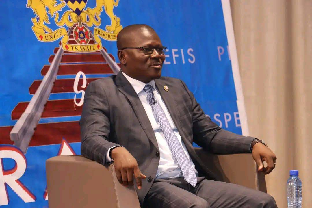 Belngar Larme Jacques, président de la CNDH. © DR