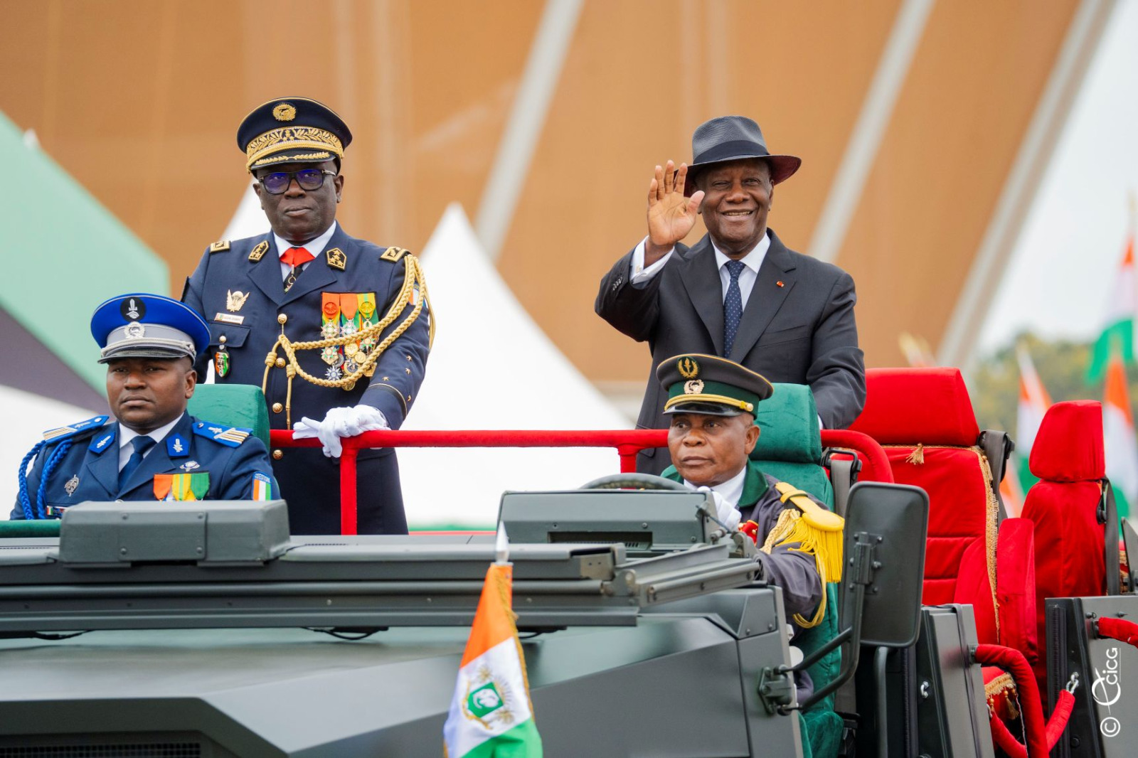 Côte d’Ivoire : le président de la République préside la commémoration de l’indépendance à Bouaké