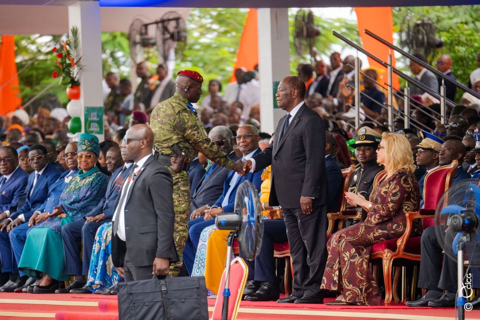 Côte d’Ivoire : le président de la République préside la commémoration de l’indépendance à Bouaké