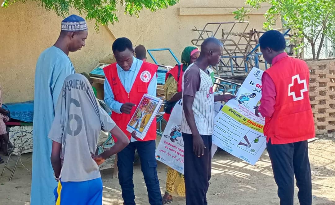 Tchad : La Croix-Rouge du Ouaddaï sensibilise Abéché contre le choléra