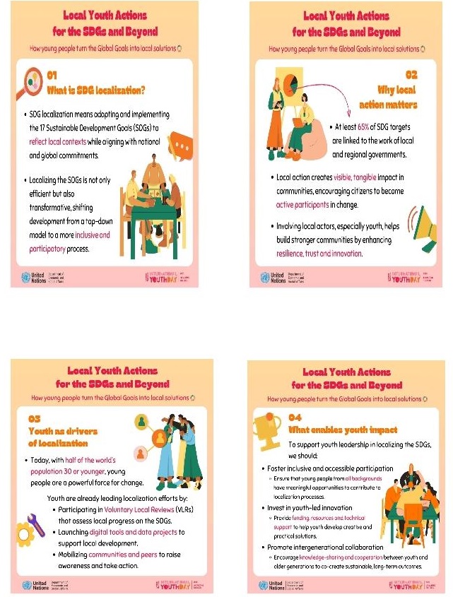 Journée internationale de la Jeunesse 2025 : action locale et impact mondial