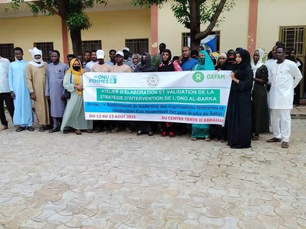 Tchad : L'ONG AL-Barka organise un atelier stratégique pour l'autonomisation des femmes et la paix