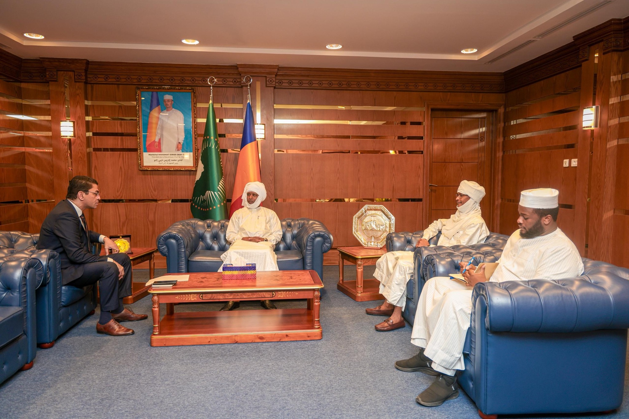 Tchad/Égypte : l'ambassadeur d'Égypte reçu par le ministre des Affaires étrangères