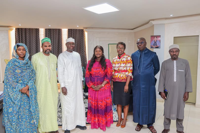 Tchad : La ministre de la Femme reçoit le coordonnateur du projet SWEDD