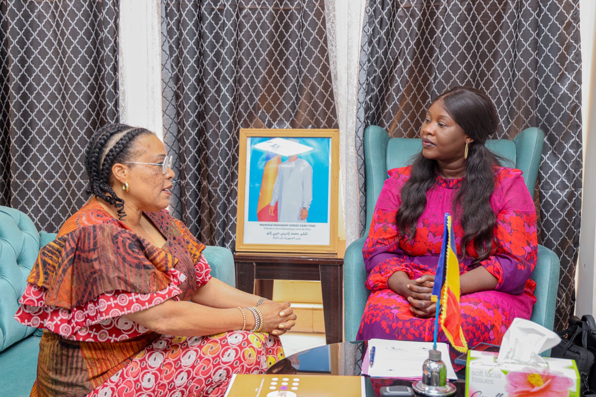 Tchad : La ministre de la Femme reçoit la représentante de l'UNFPA