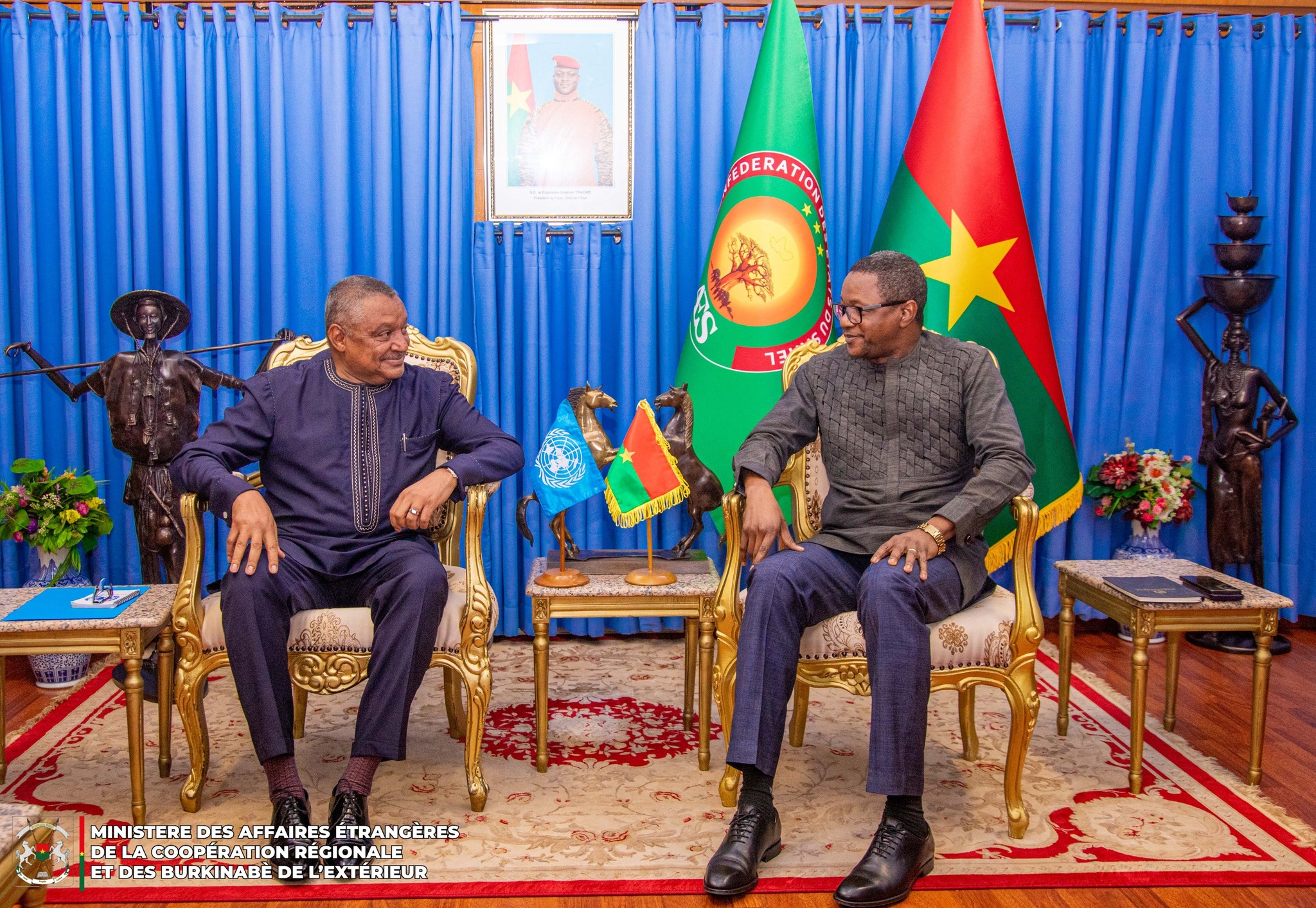 Burkina : coopération multilatérale, une mission onusienne en visite