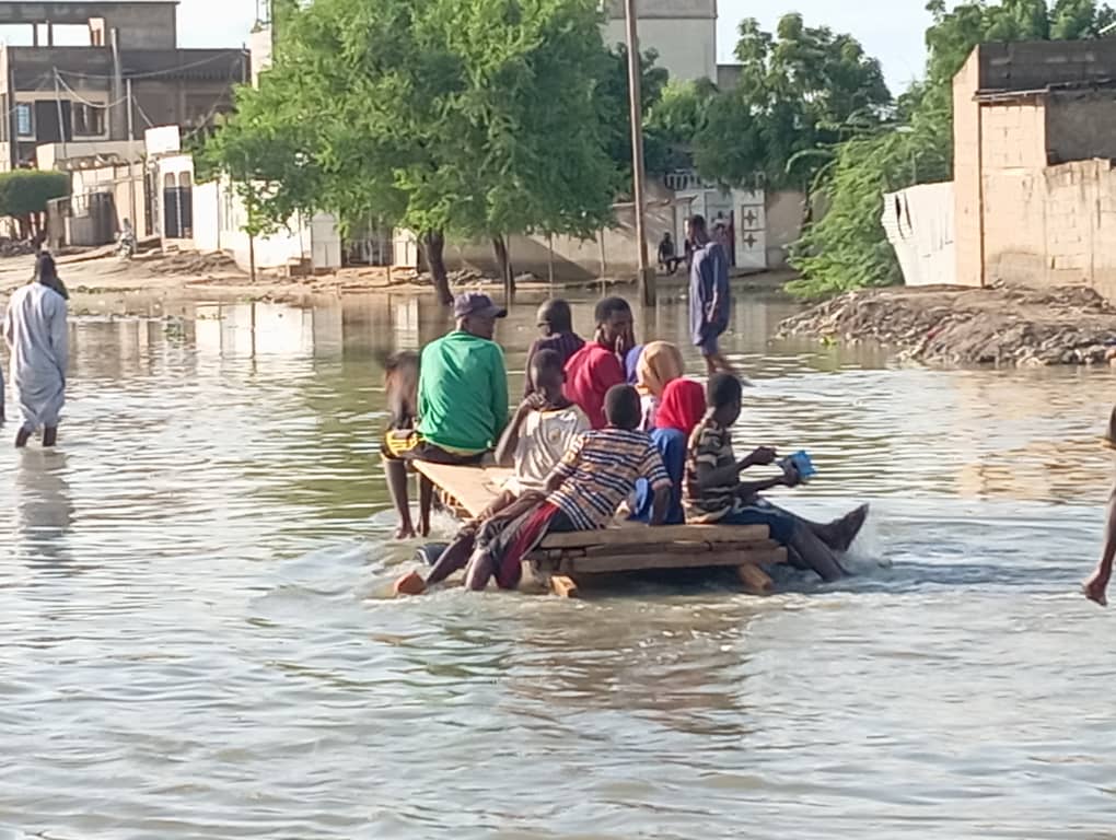 N’Djamena : Angabo paralysé par les eaux, les habitants réclament secours
