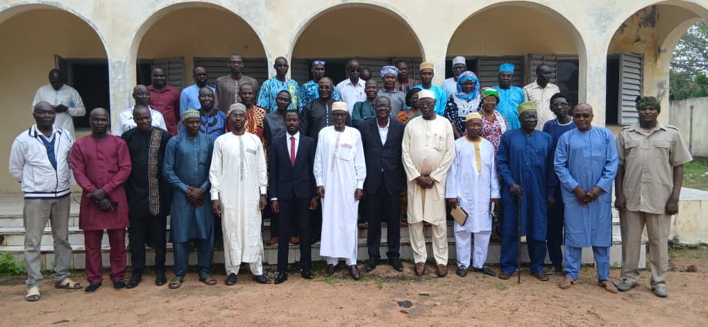 Tchad : passation de service entre les délégués sortant et entrant de la Jeunesse et des Sports de la Tandjilé