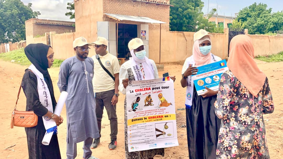Tchad : la FLJD et la mairie de Goz-Beïda s'unissent contre le choléra