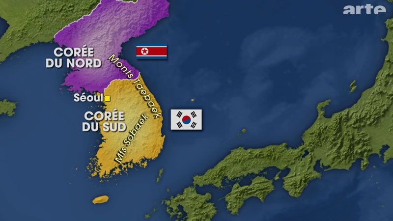 Péninsule coréenne.