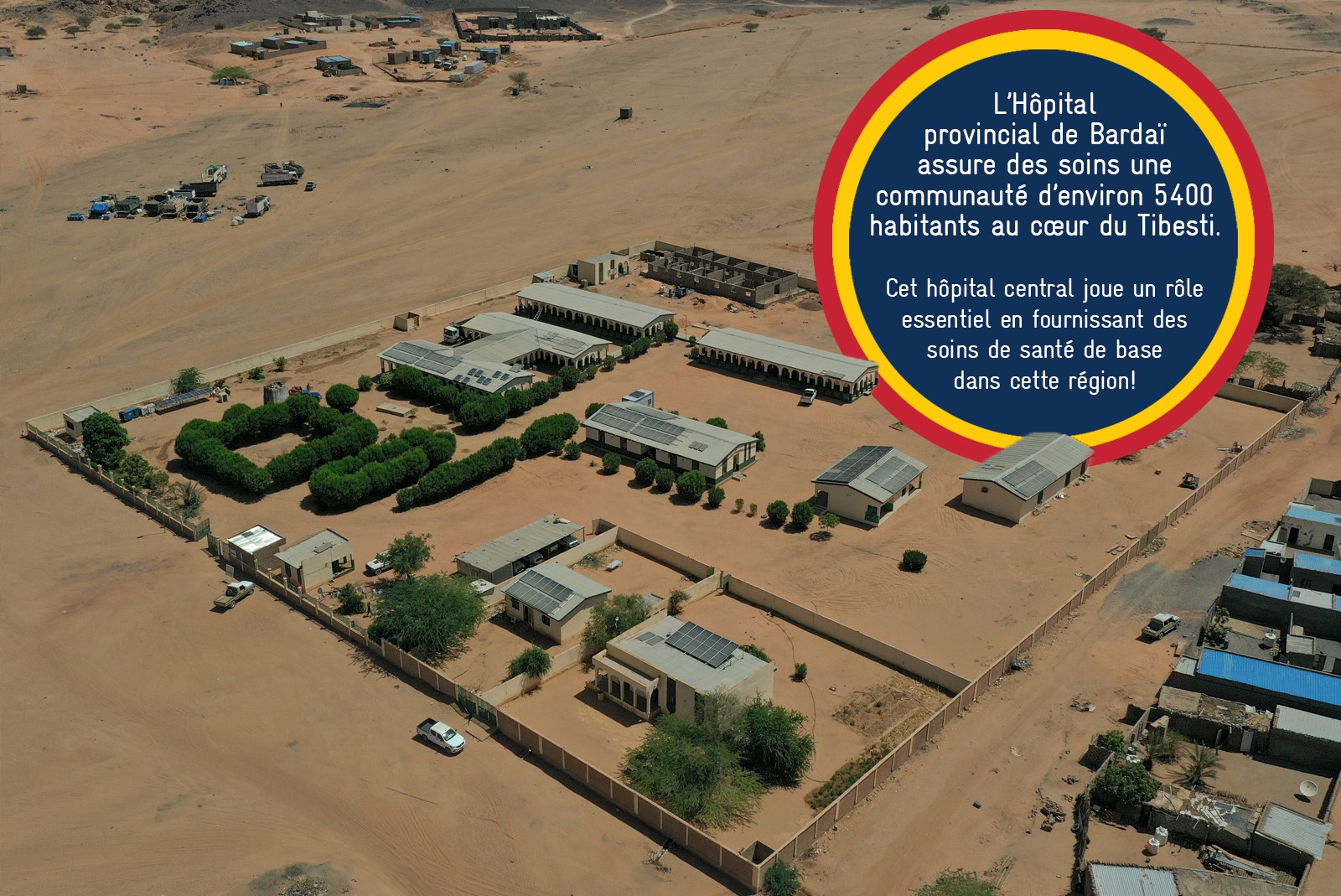 Tchad : Des panneaux solaires pour l'hôpital de Bardaï